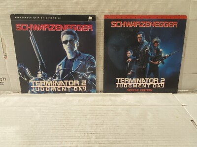 Terminator 2 Judgement Day Laserdisc Lot (2) + The Special Edition