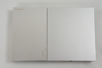 PS2 Slim Console SCPH-90000 SS Tested System Silver Playstation 2