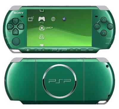 PSP 3000 Spirited Green SG Console only PlayStation Portable Sony