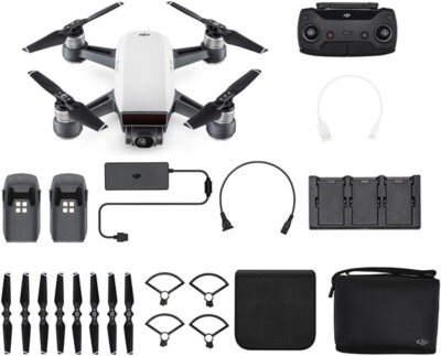 DJI Spark Fly More Combo Alpine White - Certified Refurbished | eBay