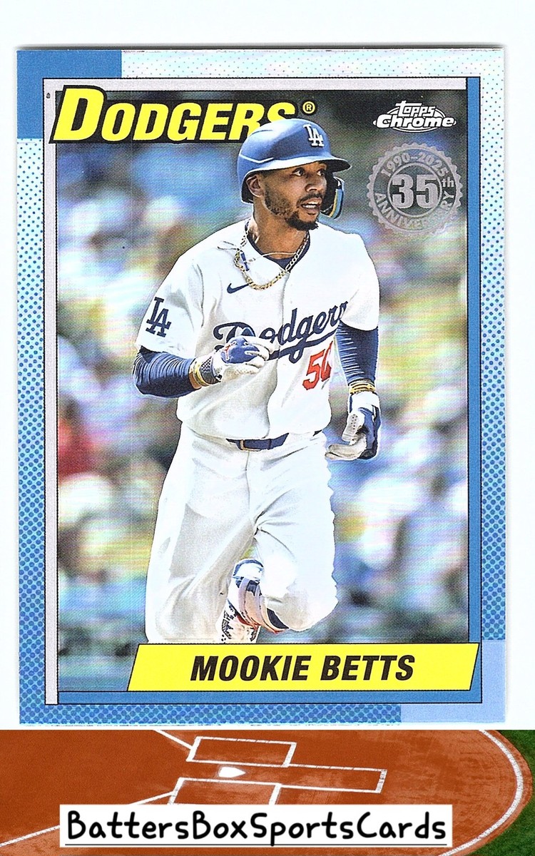 2025 Topps Chrome '90 Topps #90CB8 Mookie Betts | eBay