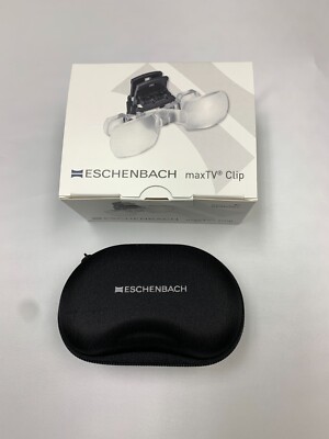 ESCHENBACH (Germany) Max TV CLIP-ON Magnification 2x 1624-21 | eBay