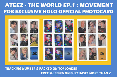ATEEZ [THE WORLD EP.1: MOVEMENT] POB EXCLUSIVE UNRELEASED OFFICIAL