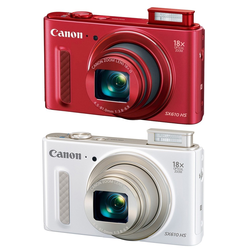 Canon PowerShot SX610 HS Digital Camera 20.2 MP 18x Optical Zoom