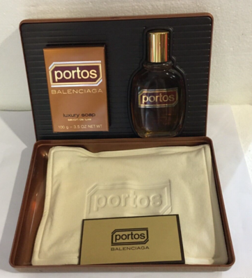 Portos Balenciaga for Men Eau de Cologne 50ml/Luxury Soap 100g