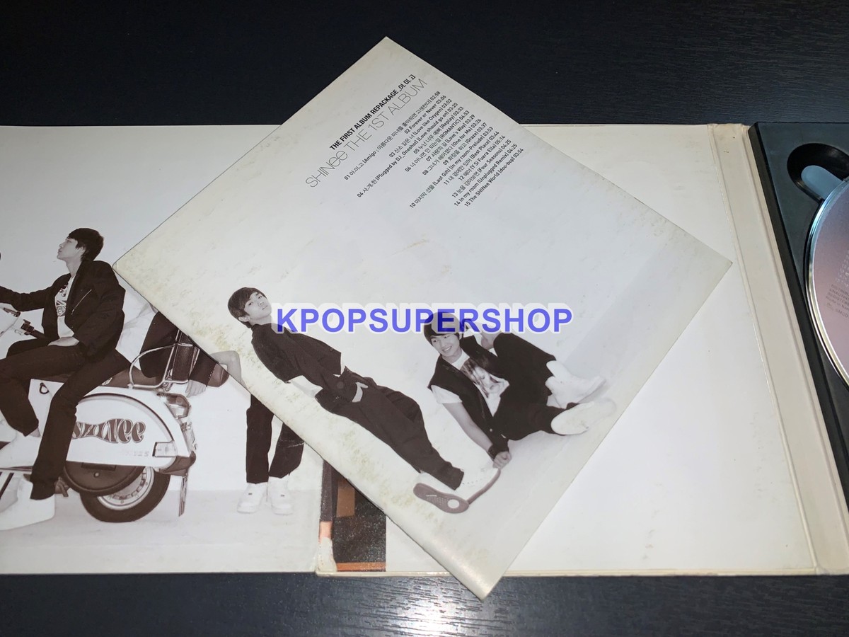 SHINEE The First Album The Shinee World CD Damaged Booklet OOP