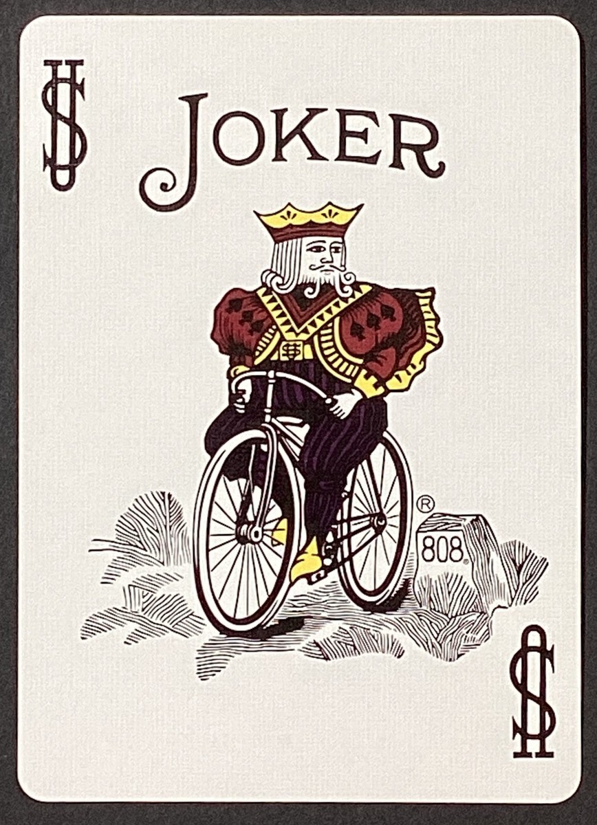 Joker Bicycle 808 Single Swap Wide Playing Card | eBay