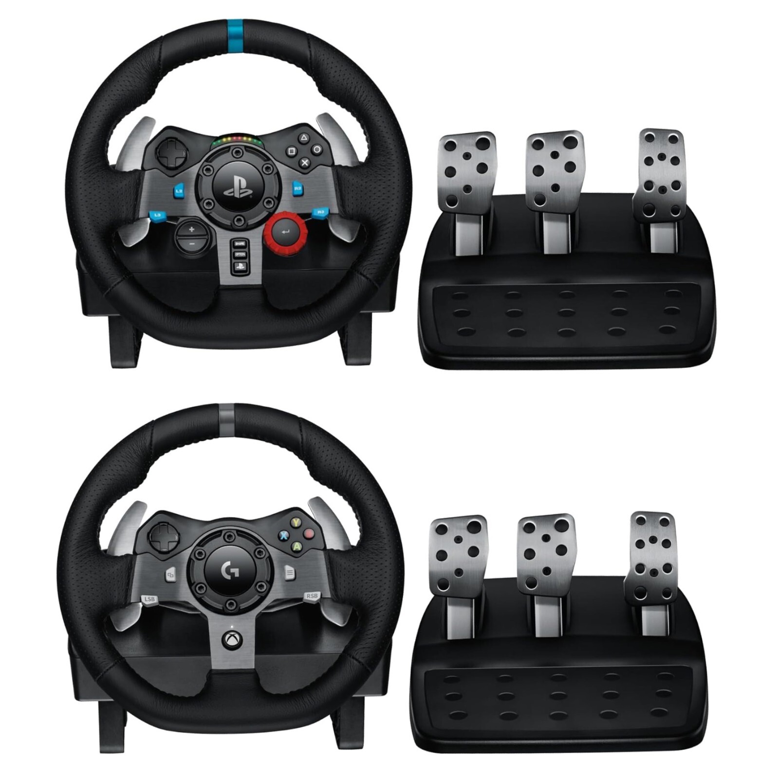 Logitech G923 Racing Wheel | For Xbox & PS | Black | Wired