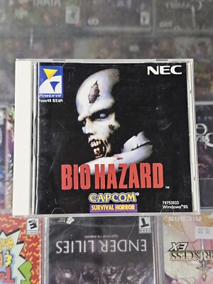 Biohazard Power VR Windows 95 PC Rare Japan Capcom Resident Evil