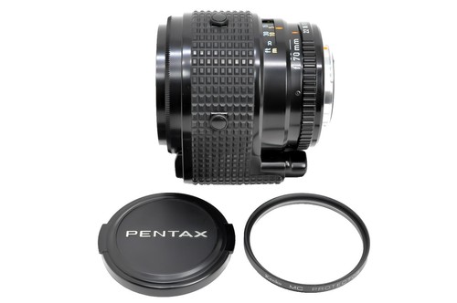 N MINT w/ Grip] Pentax 6x7 67 TTL Mirror Up SMC T 105mm f2.4 Lens
