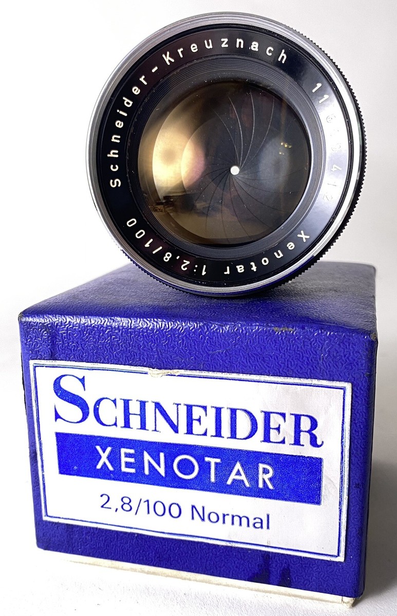 IN BOX Schneider-Kreuznach Xenotar 100mm F2.8 Large Format Lens