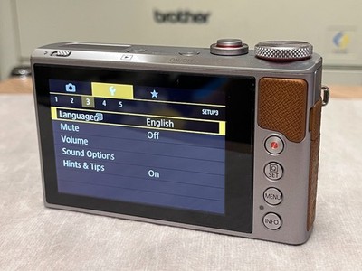 Canon PowerShot G9X Mark II Digital Camera Silver Boxed Made in