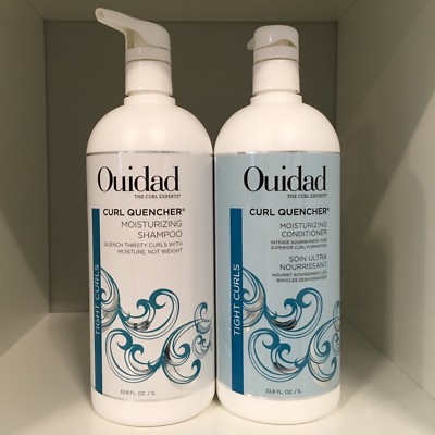 Ouidad Curl Quencher Moisturizing Shampoo & Conditioner 33.8 oz