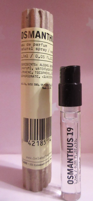Le Labo City Exclusives OSMANTHUS 19 Trial Spray Vial .05 oz / 1.5