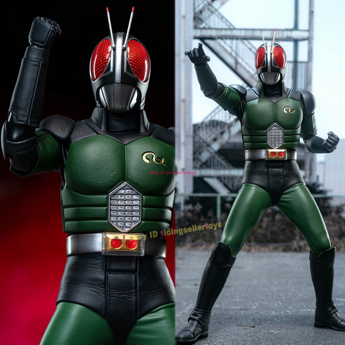 SOOSOOTOYS Masked Rider Black RX 12
