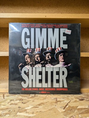 Gimme Shelter (1970) Laserdisc Rolling Stones Maysles Brothers