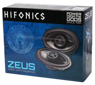 6x9 Car Speakers Hifonics ZS693 ZEUS 6×9 Inch Coaxial Speakers