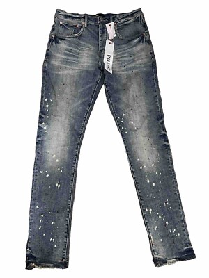 Purple Brand Spotted Indigo Mens Jeans Sz 32 Style NO. P002 | eBay