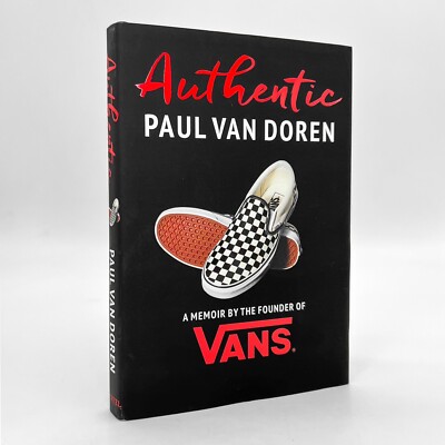 Authentic: Memoir Founder Vans Shoes *Signed* by Steve Van Doren