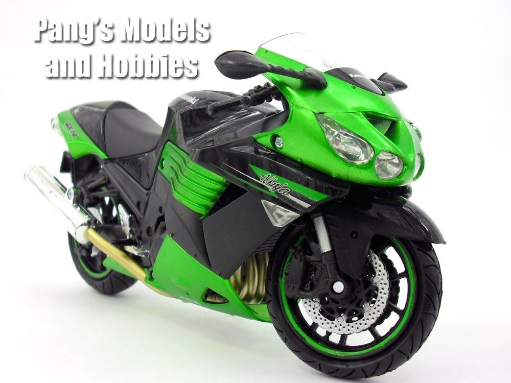 2011 Kawasaki Ninja ZX-14 1/12 Scale Diecast Metal Model by NewRay
