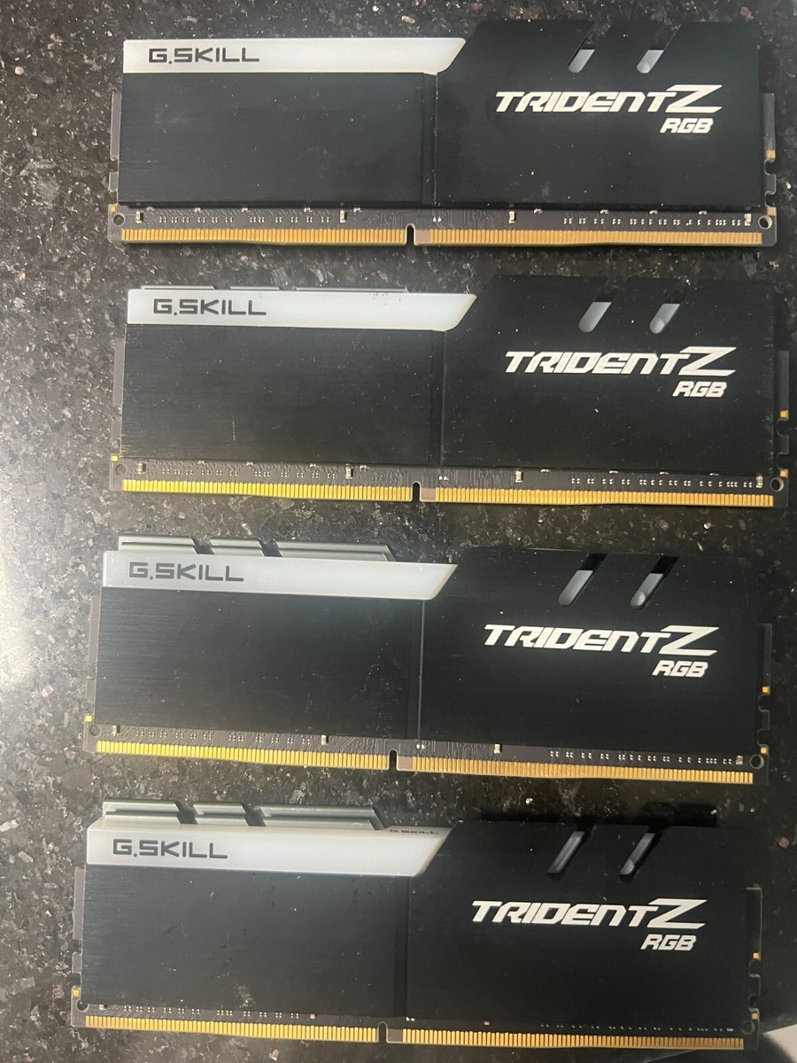 g. skill trident z rgb 64gb (4x16 GB) ddr4 3200 | eBay