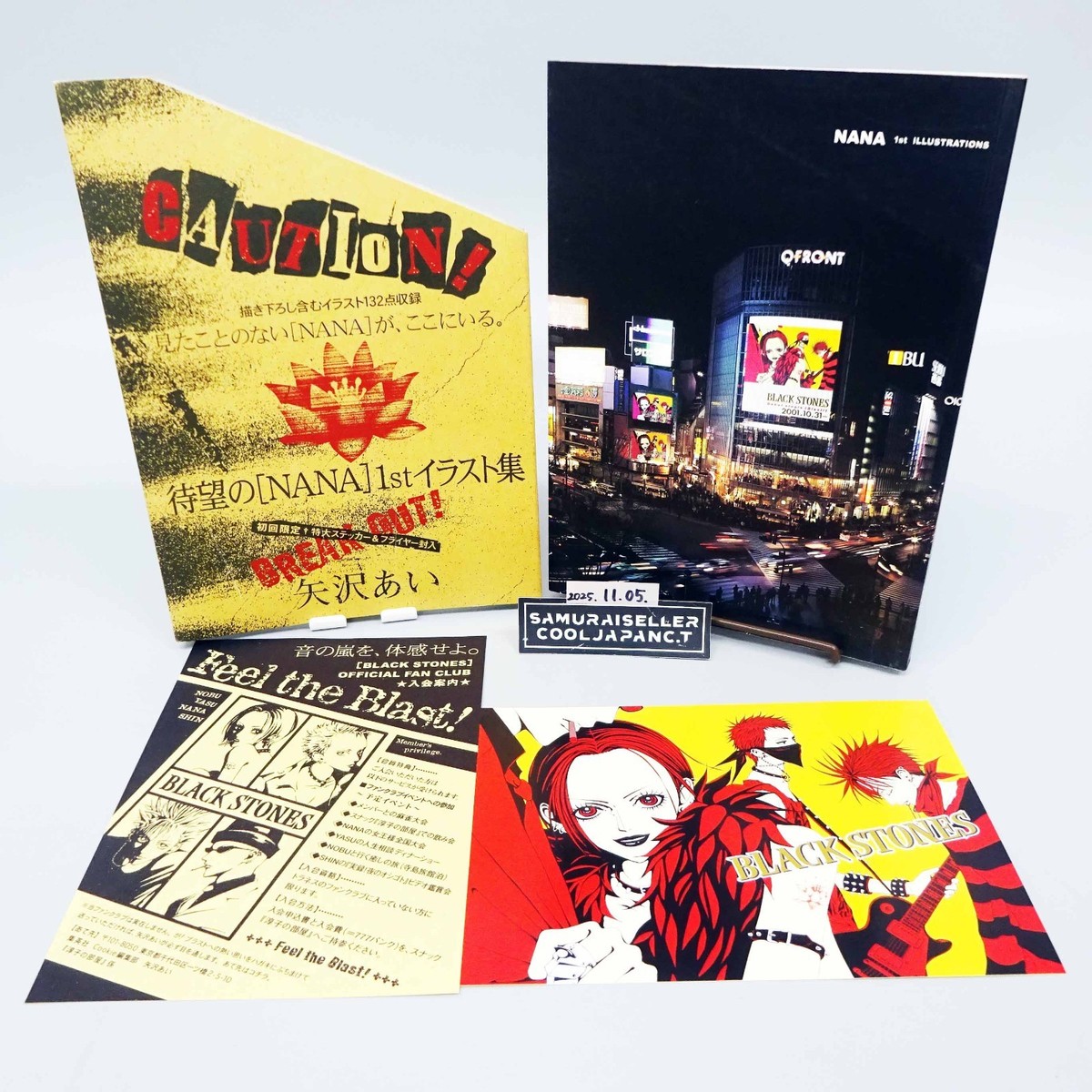 NANA 1st Illustration Art Book Ai Yazawa Limited Edition Shueisha