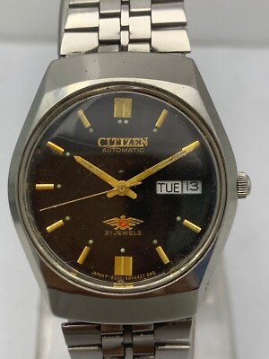Citizen 7 Call-8200 automatic watch 21 Jewels 4-823729 Watch Japan