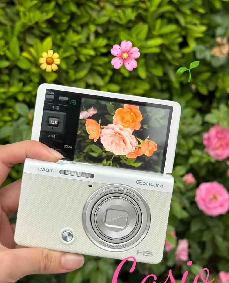 CASIO EXILIM EX-ZR50 Flip Screen 16.1MP 10x Optical Zoom Compact