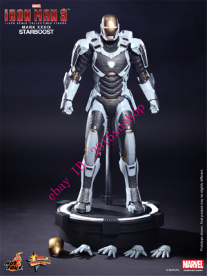 Hot Toys MMS214 Iron Man 3 1/6 Starboost Mark 39 Action Figure In