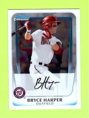 2011 BOWMAN CHROME PROSPECTS BRYCE HARPER ROOKIE - BCP1 | eBay