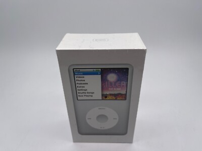 Apple iPod classic 7th Generation Silver 160GB A1238 REFURBISHED
