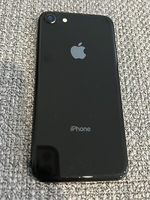iPhone 8 Space Gray black Housing Frame Back Cover Original OEM | eBay