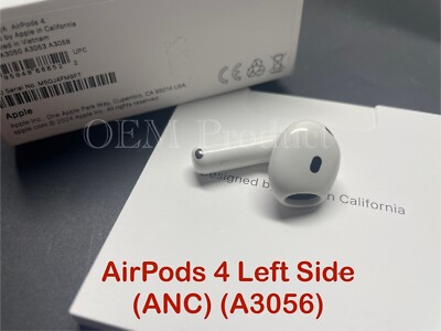 Original Apple AirPods 4 with Active Noise Cancellation (ANC) Left