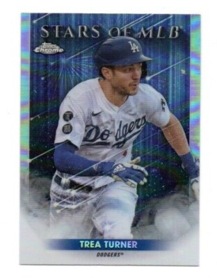 2022 Topps Stars Of MLB Chrome Trea Turner | eBay