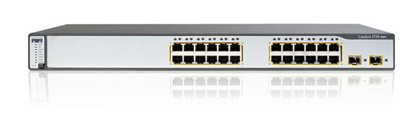 CISCO WS-C3750-24PS-S 24-Port 10/100 POE Layer 3 Switch ios-12.2