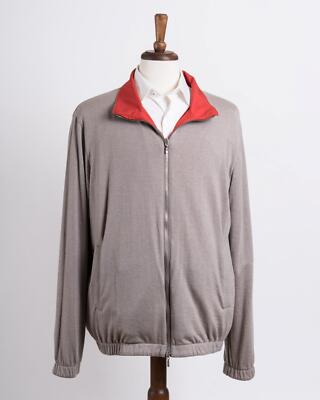 Loro Piana $3,750 Grenadine Red Storm System Reversible Cashmere