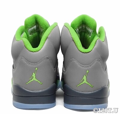Air Jordan 5 Retro “Green Bean” Silver/Flint Grey DM9014-003 Size