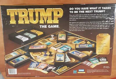 Trump the Game 2004 - Parker Brothers - Brand New and Sealed | eBay