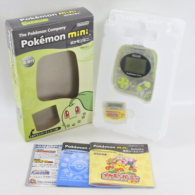 h*✨様 ポケモンミニ チコリータグリーン Pokemon mini ポケモンパ h