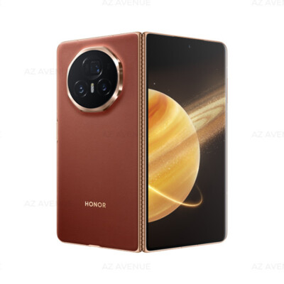 Unlocked) HONOR Magic V3 5G 12GB+512GB BROWN Dual SIM Android Cell