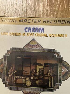 Live Cream, Vols. 1-2 by Cream (CD, Jan-1995, 2 Discs, Mobile