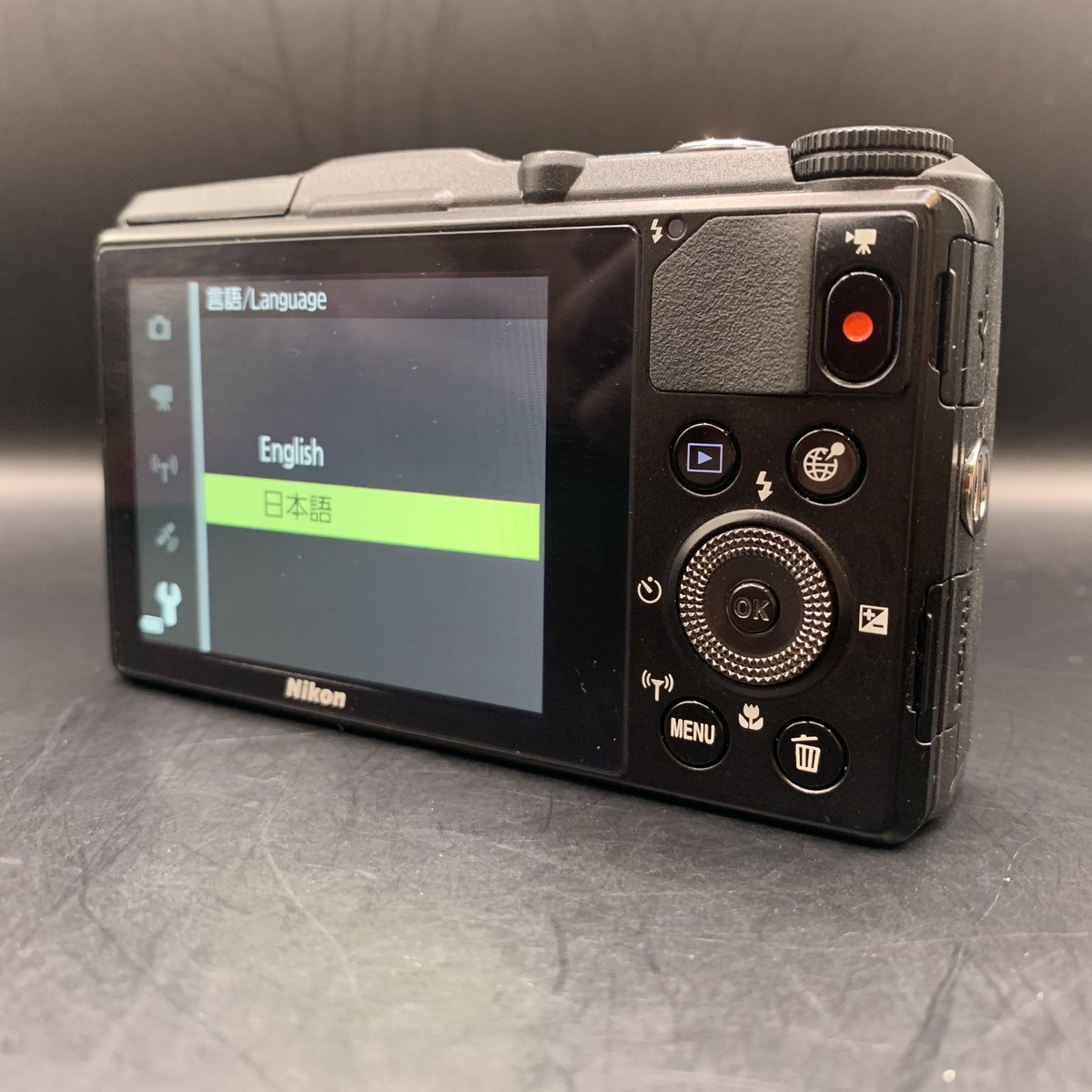 Nikon COOLPIX S9700 Black 16.0 MP Digital Camera English OK