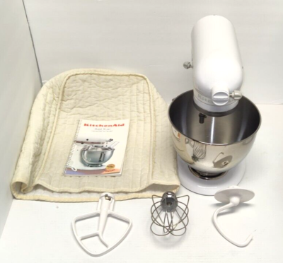 Kitchen Aid Ultra Power Stand Mixer 300 Watt 10 Speed White KSM90