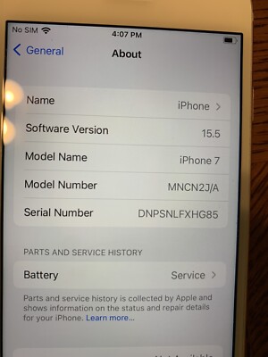 Apple iPhone 7 - 128GB - Rose Gold (AT&T) A1778 (GSM) | eBay