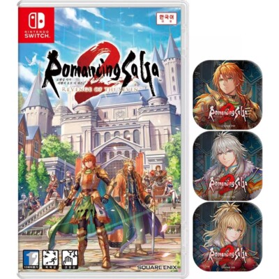 Switch Romancing Saga 2 Revenge of the Seven & 3 Badges Korean