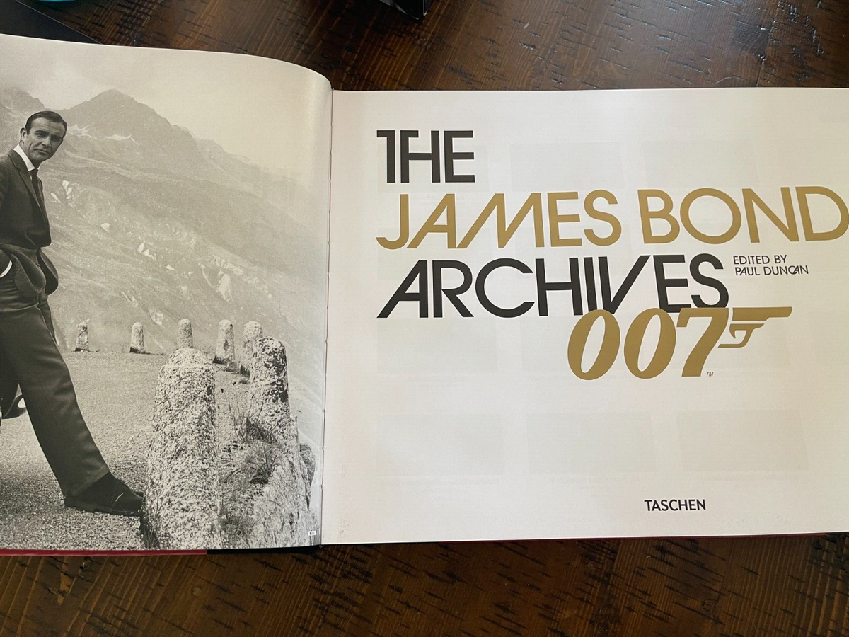The James Bond Archives 007 HC Taschen book 9783836551861| eBay