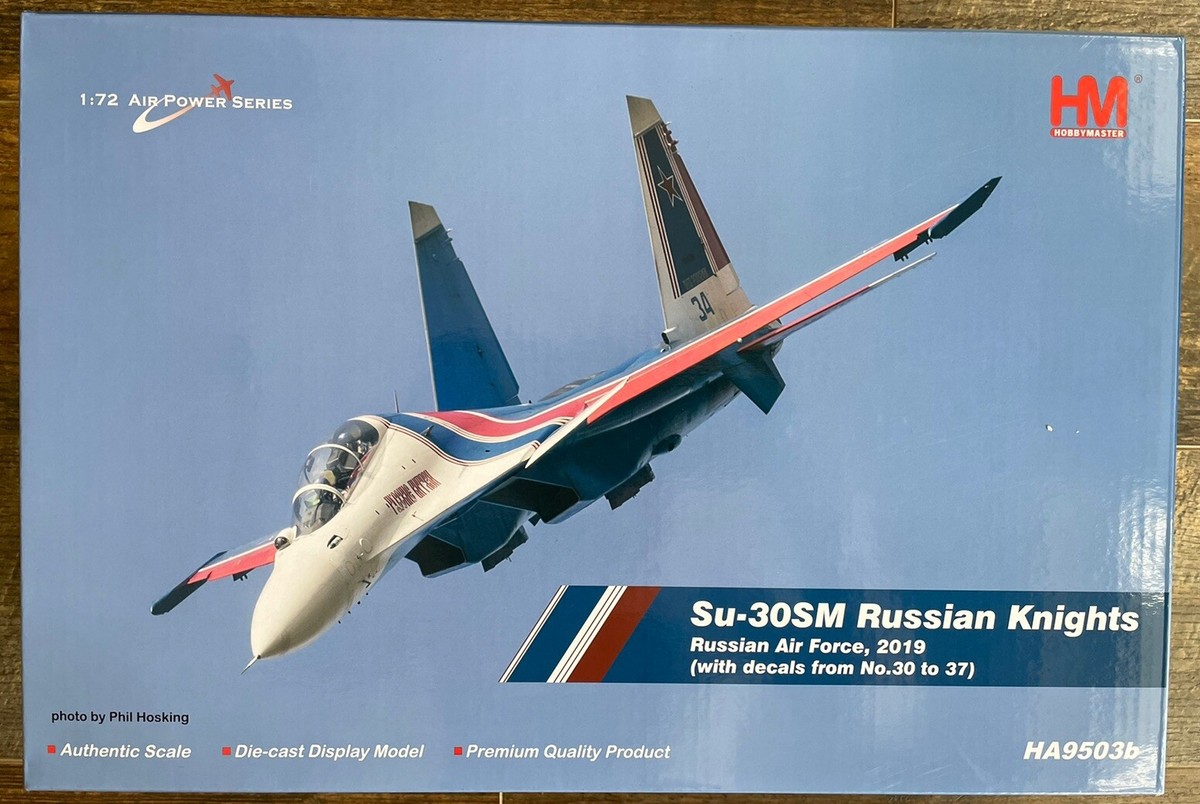 Hobby Master HA9501 1:72 Su-30SM Flanker-C Diecast Russian Air