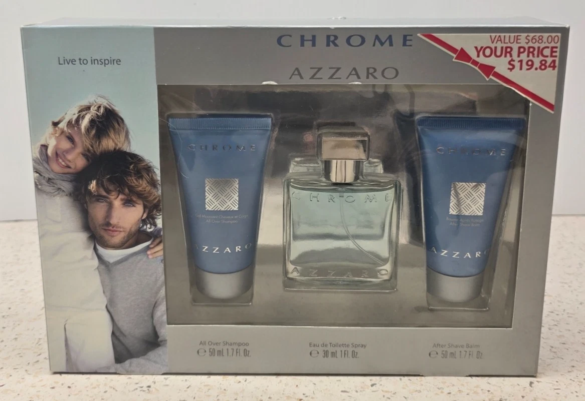 Azzaro Chrome Fragrances Gift Sets for Men for sale - eBay