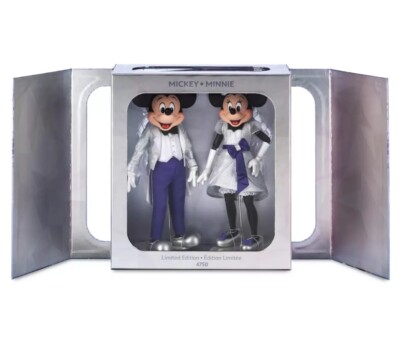 NEW Disney's 100th Anniversary Mickey & Minnie Limited Edition 12