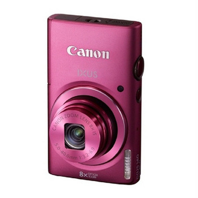 Canon IXUS 140 16.0MP Digital Camera 8xOptical Zoom Pink/Silver